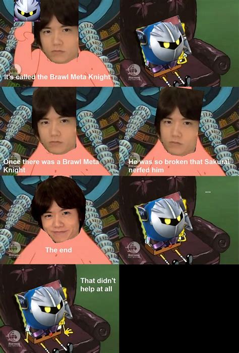 The Brawl Meta Knight | Super Smash Brothers | Super smash bros memes ...