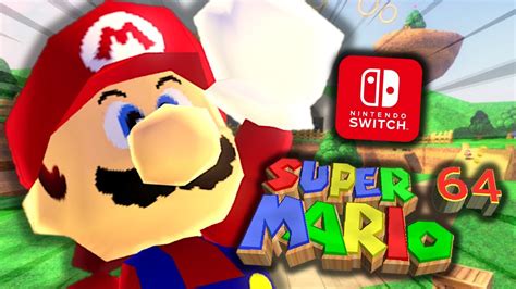 Super Mario 64 on Nintendo Switch?! - YouTube