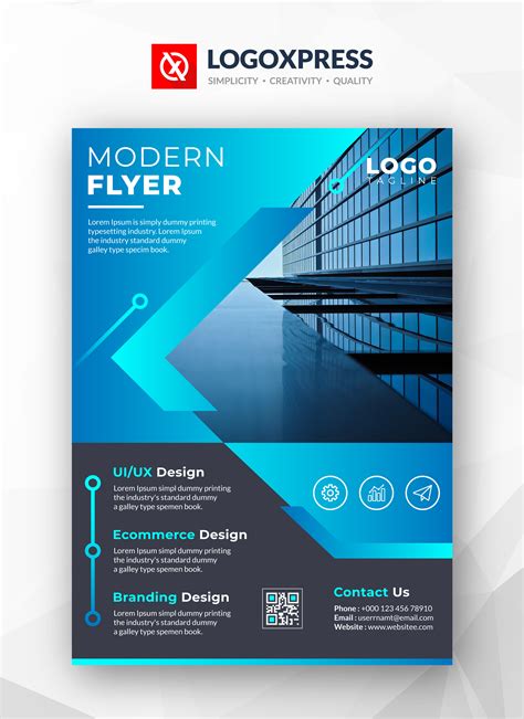 Stylish Digital Technology Flyer - Corporate Identity Template