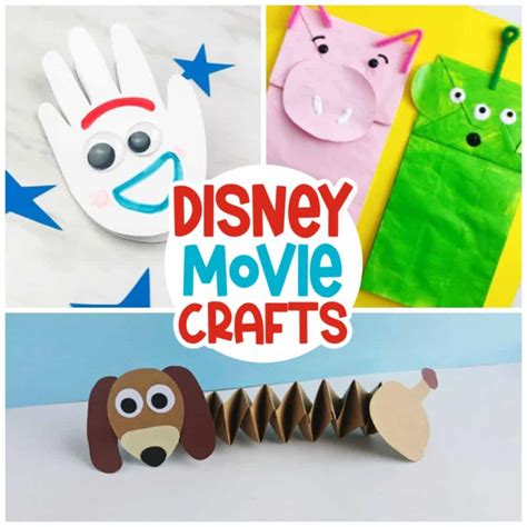 17 Easy Disney Movie Crafts When You Are Stuck Inside