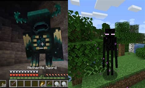 Warden vs Enderman: How different are the two Minecraft mobs?