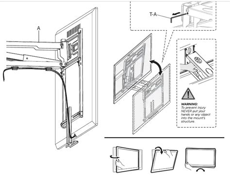 VIVO MOUNT-M-MM070A Mechanical Spring Fireplace TV Mount Instruction Manual