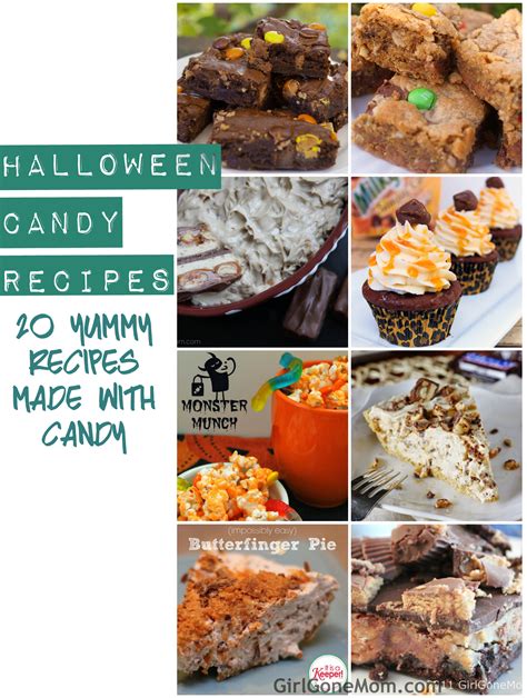 20 Recipes Using Leftover Halloween Candy - Girl Gone Mom