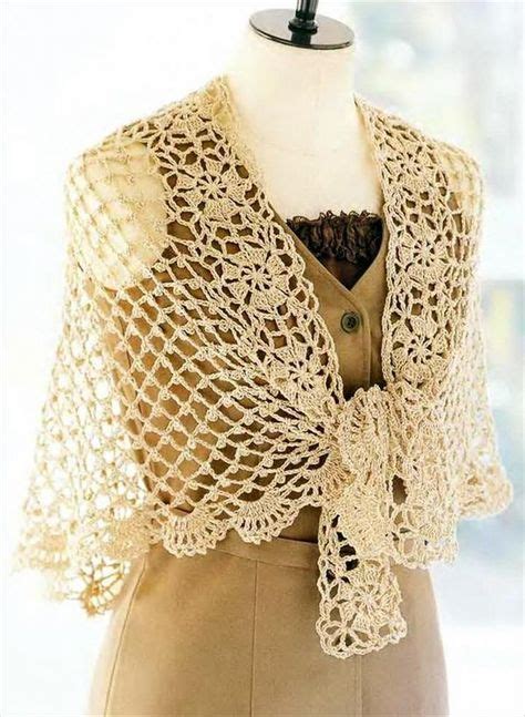 18 Quick & Easy Crochet Shawl Pattern | DIY to Make | Crochet lace ...