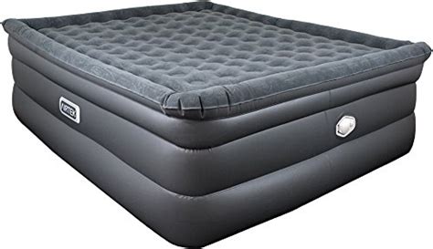 Airtek King Slumberland series 26" raised Pillow Top Air Mattress Airbed w/ Built-In Pump ...