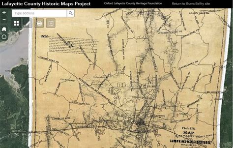 Map project Allows Users to See Lafayette County Then and Now ...