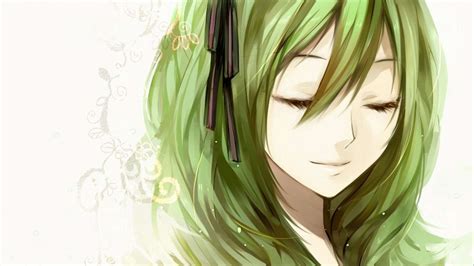 Anime Girl Green HD Wallpapers - Wallpaper Cave