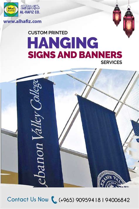 Hanging Signs & Banners | Hanging banner, Banner, Ceiling hanging