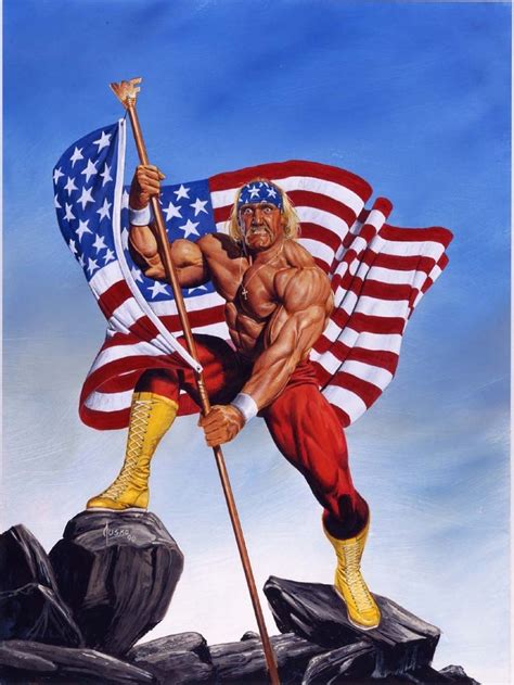 hulk hogan america f**k yeah - WWE Fan Art (38864890) - Fanpop