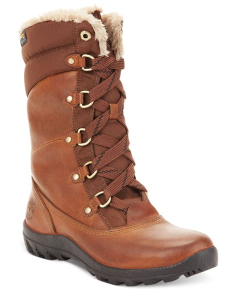 Timberland Women's Mount Hope Snow Boots - Boots - Shoes - Macy's | Fashionable snow boots ...