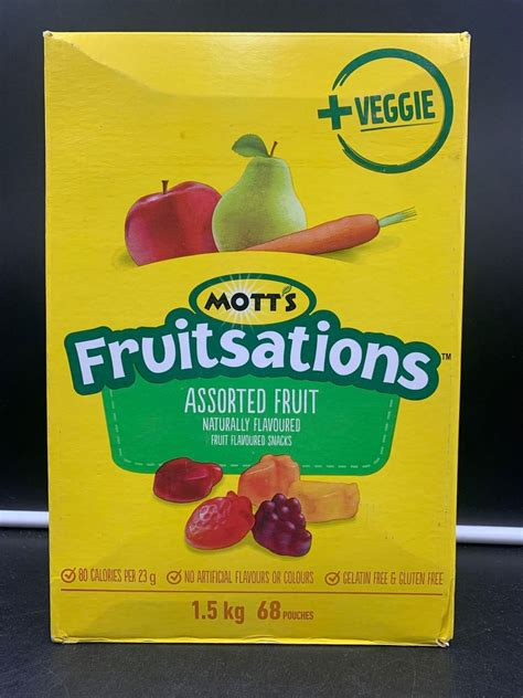 Mott's Fruitsations Assorted Fruit Gummies (68 pouches)