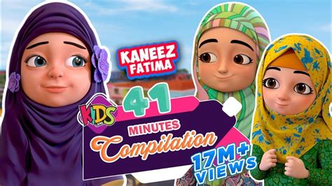 Kaneez Fatima Cartoon Series Compilation | Episodes 11 to 15 | 3D Animation Urdu Stories For ...