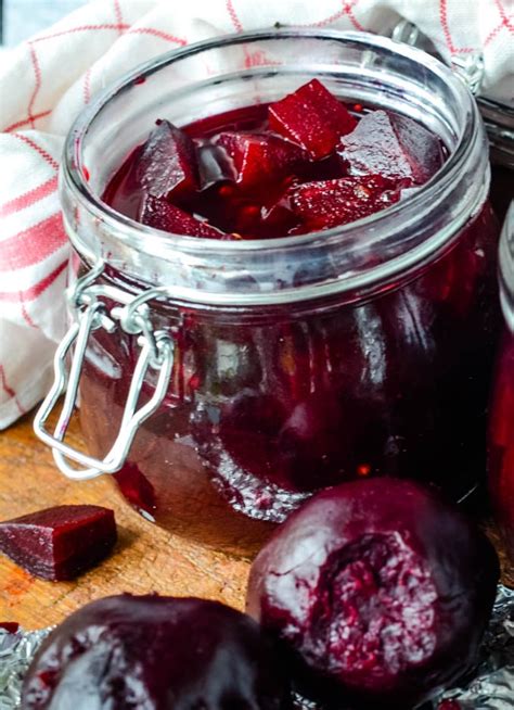 Spiced Pickled Beetroot + video! % Larder Love