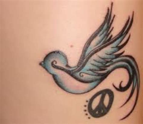 Peace Sign Tattoo And Peace Sign Tattoo Meanings-Peace Sign Tattoo ...