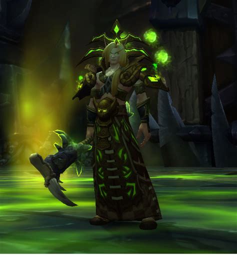 My Completely Unoriginal Warlock Green Fire Xmog : r/Transmogrification