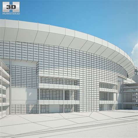 NRG Stadium 3D model - Architecture on Hum3D