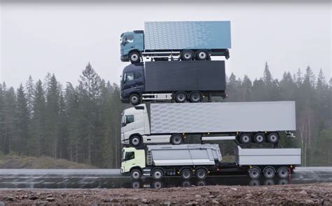 Volvo Truck With Trailer