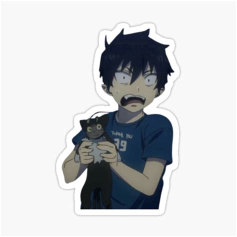 "Blue Exorcist" Sticker for Sale by AnimeBooth | Redbubble