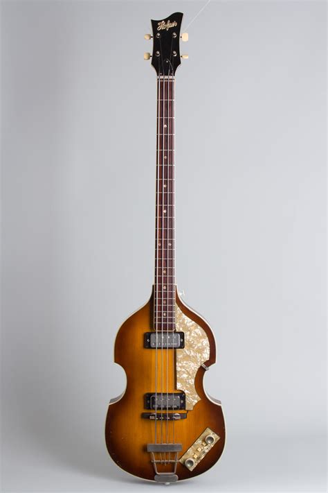 Hofner 500/1 Beatle Bass Hollow Body Electric Bass Guitar (1965 ...