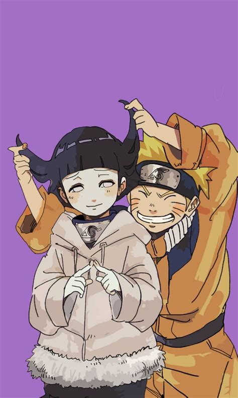 ArtStation - Tried recreating a digital painting of Naruto and Hinata💜🌼