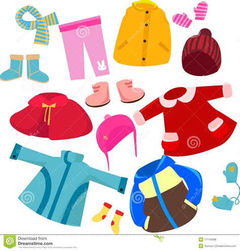 Children's clothing clipart - Clipground