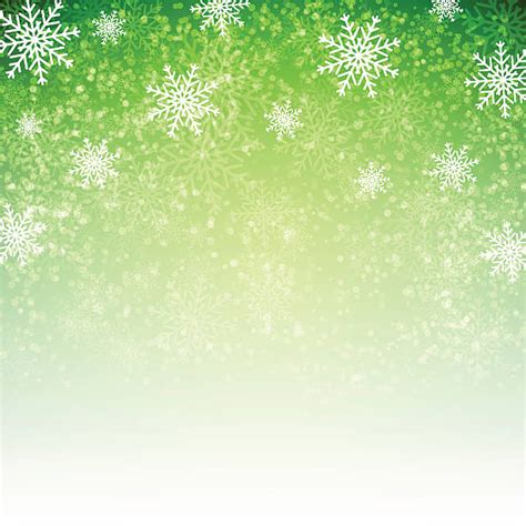 Green Snowflake Background Illustrations, Royalty-Free Vector Graphics ...