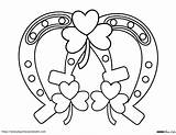 Free Printable Shamrock Coloring Pages For Kids sketch template