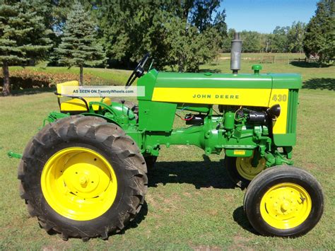 John Deere 430 Tractor - Restored