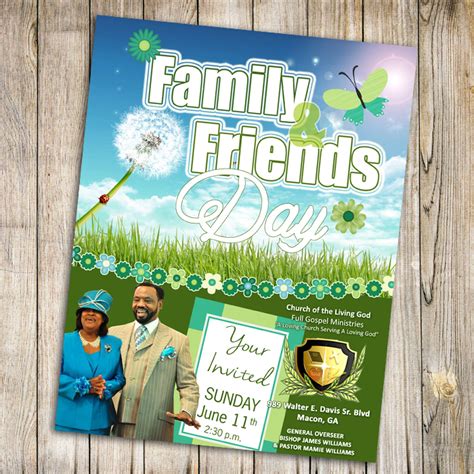 Family & Friends Day Flyer – A Plus Print Shop