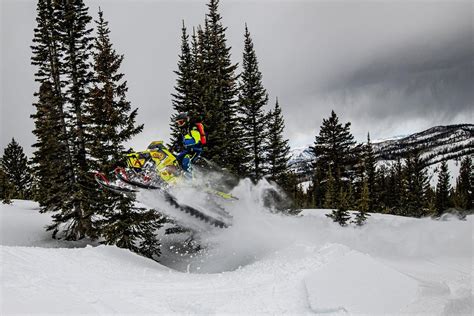 Backcountry Sled Tricks 101 How to Throw a Snowmobile Jump