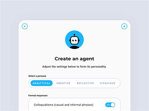 AI Agent Creator by Maximillian Piras on Dribbble