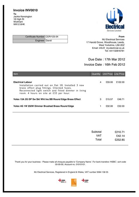 Dummy Invoice Template | Invoice Template Ideas