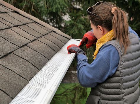 DIY Gutter Clean Up and Gutter Guard Install - The Home Depot