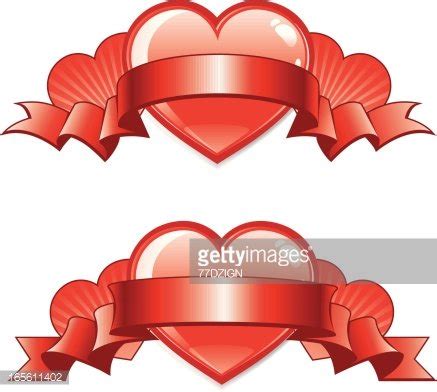 Heart Ribbon Stock Clipart | Royalty-Free | FreeImages