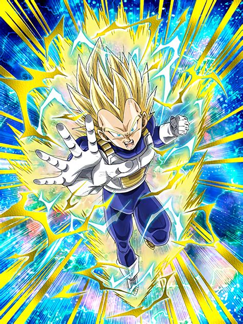 Stunning Power Super Saiyan 2 Vegeta | Dragon Ball Z Dokkan Battle ...