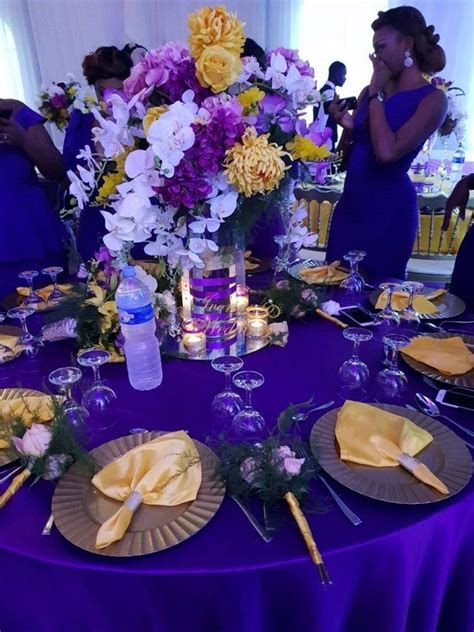 Couleurs de mariage: Associez le jaune et le violet pour un mariage élégant et chic | Wedding ...