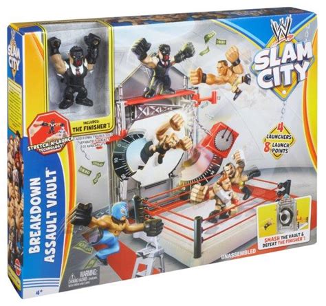 WWE, Mattel Toy With Animated 'Slam City' Series