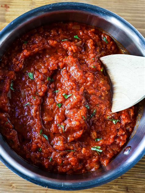 Simple Marinara Sauce Recipe Crushed Tomatoes And Garlic | Deporecipe.co