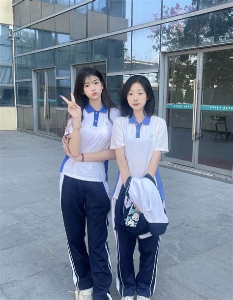 xiaohongshu chinese school uniform girl aesthetic cute highschool china | School uniform fashion ...