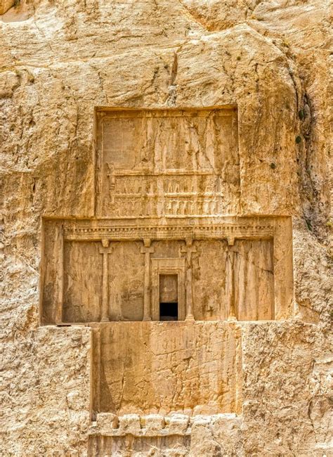 Naqsh-e Rustam Xerxes I Tomb Stock Image - Image of darius ...