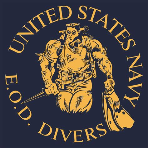 U.S. Navy Seal EOD Diver Shirt by Navy Dive Shirts
