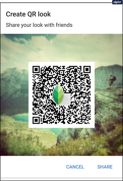 Hướng dẫn cách sử dụng Snapseed qr codes green background Đơn giản nhất