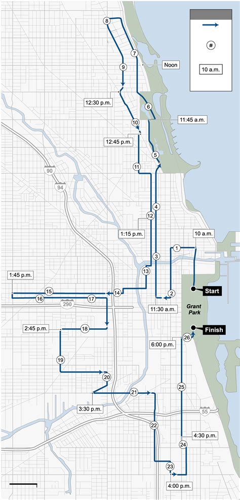 Chicago Marathon 2019: Course map, where to watch the race and how to avoid traffic congestion