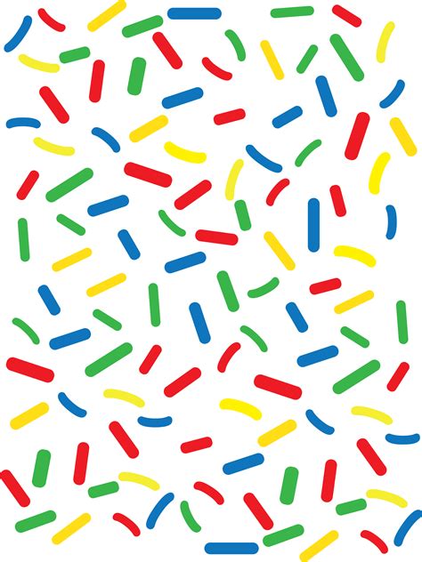 Transparent Sprinkles Png - PNG Image Collection