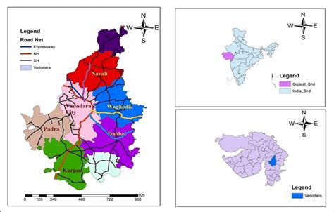 Location Map of Vadodara District showing Major Road Networks. | Download Scientific Diagram