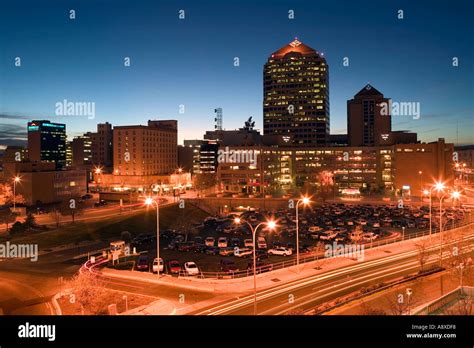 Albuquerque new mexico skyline hi-res stock photography and images - Alamy