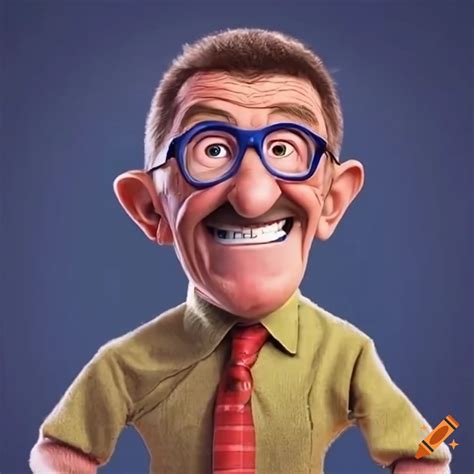 Chuckle brothers in pixar style