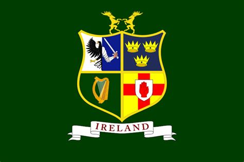 Flag and coat of arms of Leinster - Wikipedia | Coat of arms, Irish american history, Ireland flag