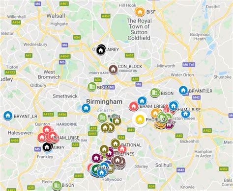 Birmingham City Council Non-Traditional Housing Stock Map - Non ...