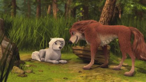 Alpha and Omega Photo: Lilly and Garth | Wolf character, Animation film, Furry art